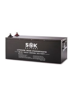 SOK SK24V100 24V 100Ah LiFePO4 Battery